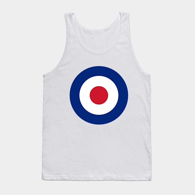 Mod Logo, large centred Tank Top by andrewroland